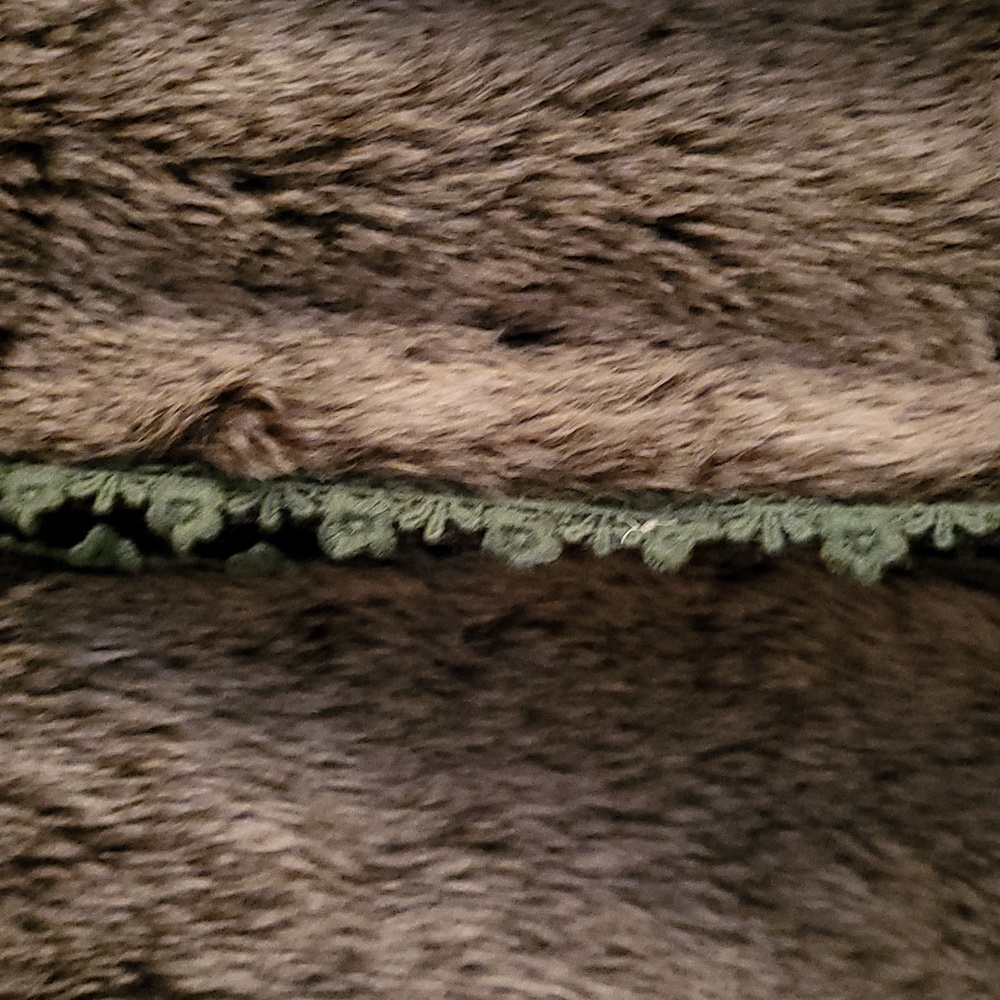 Shaggy fur embroidered top L - Picture 7 of 13